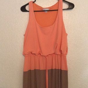 Long bright spring dress